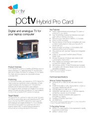 pctvHybrid Pro Card