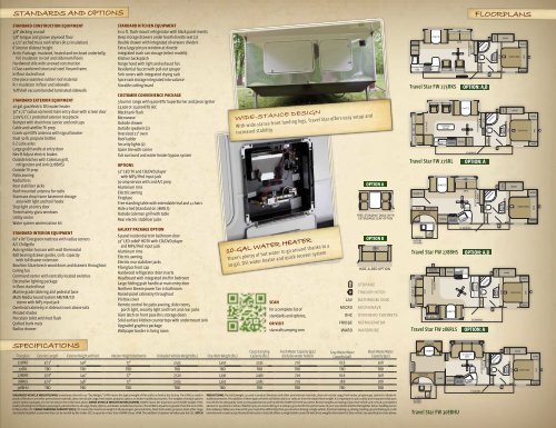 View the Travel Star manufacturer brochure - Crestview RV