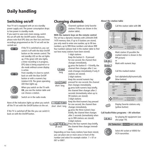 Operating Instructions TV - Loewe AG