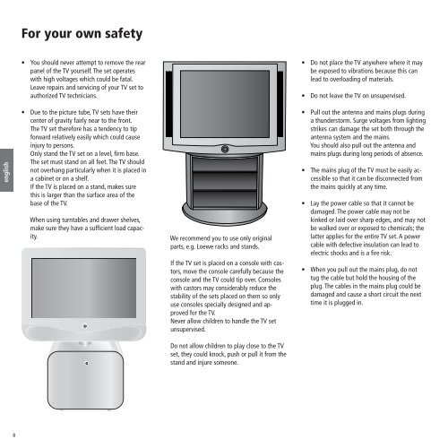 Operating Instructions TV - Loewe AG