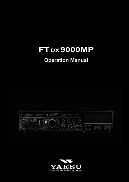 FTDX 9000MP - Yaesu
