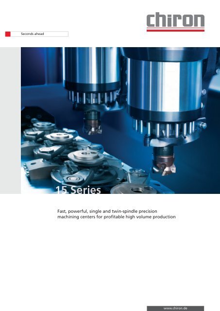 Fast, powerful, single and twin-spindle precision machining centers ...