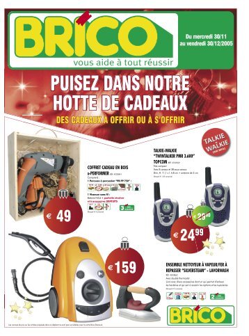PUISEZ DANS NOTRE HOTTE DE CADEAUX - Brico