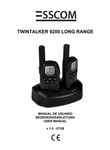twintalker 9200 long range - Esscom