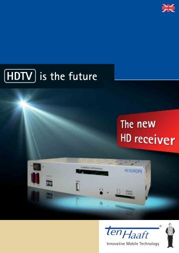 HD Receiver "Europe" - Version: 07/2012 - ten Haaft GmbH