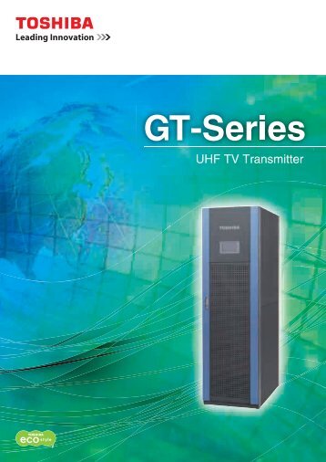 GT-Series UHF TV Transmitter