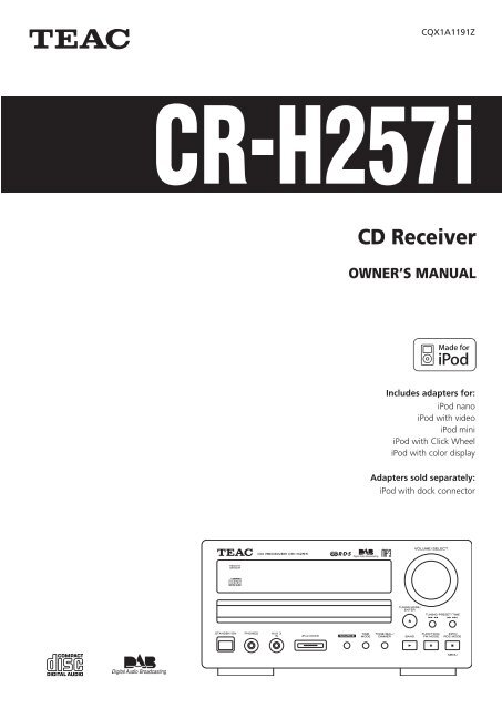 cd receiver teac