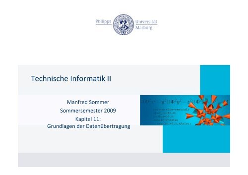 Grundlagen der Datenübertragung