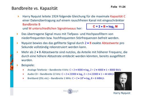 Grundlagen der Datenübertragung