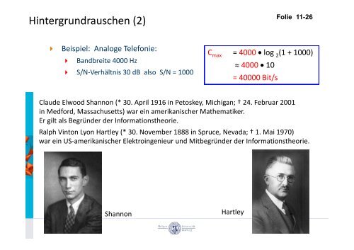 Grundlagen der Datenübertragung