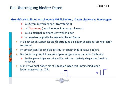 Grundlagen der Datenübertragung