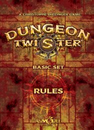 la règle en pdf - Dungeon Twister