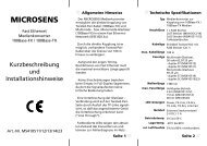 MICROSENS - TERAMILE GmbH