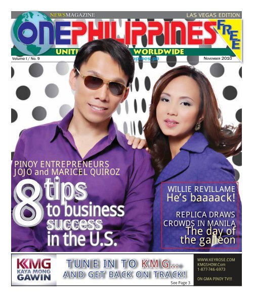 success in the U.S. to business - Keyrose Corporation