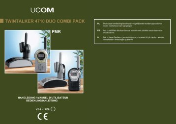 twintalker 4710 duo combi pack - Ucom