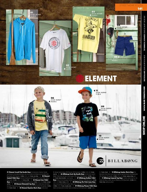 Blue Tomato Sommerkatalog 2013