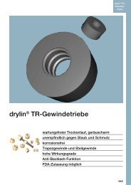 drylin® TR-Gewindetriebe - Igus