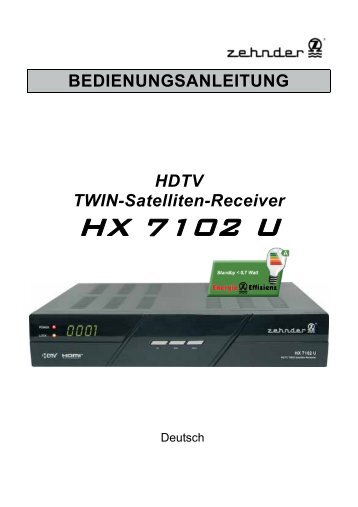 HX 7102 U - Zehnder