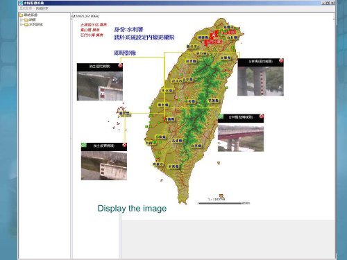 Establishment of the Monitoring System for Flood Disaster in Taiwan