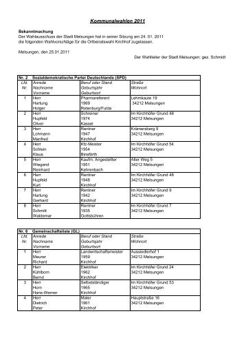 OB Kirchhof - Melsungen