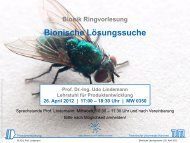 Bionischer Konstruktionskatalog - Lehrstuhl für Produktentwicklung ...