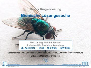 Bionischer Konstruktionskatalog - Lehrstuhl für Produktentwicklung ...