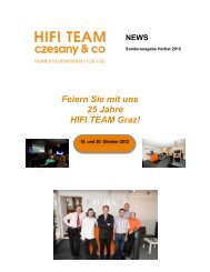 25 Jahre - HiFi - Team