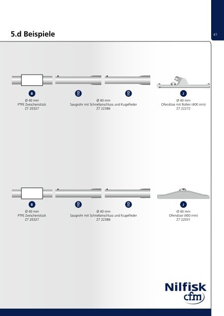 Nilfisk-CFM Zubehörkatalog