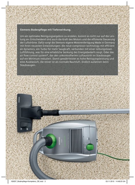 Staubsauger-Ersatzteile für Siemens Green Power Edition online kaufen
