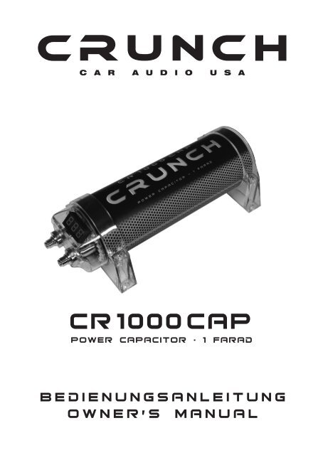 CR1000CAP - Audio Design GmbH