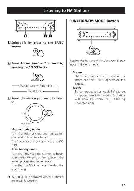 DAB/FM Stereo Radio - TEAC Europe GmbH