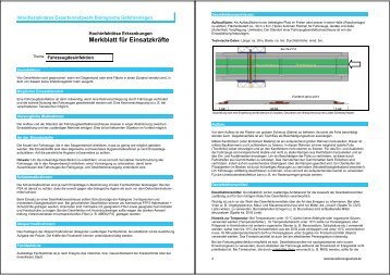 Fahrzeugdesinfektion - Merkblatt für Einsatzkräfte