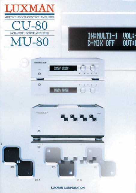 Luxman CU-80 MU-80