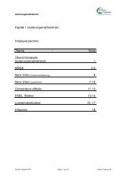 Isolierungsmaßnahmen 02-2009