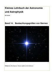 Kleines Lehrbuch der Astronomie und Astrophysik - Astronomie.de