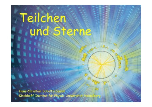 Teilchen und Sterne