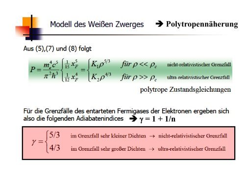 Endstadien der Sternentwicklung: Weisse Zwerge, Neutronensterne ...