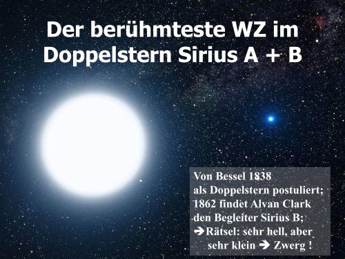 Endstadien der Sternentwicklung: Weisse Zwerge, Neutronensterne ...