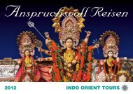 2012 INDO ORIENT TOURS - INDO ORIENT TOURS GmbH