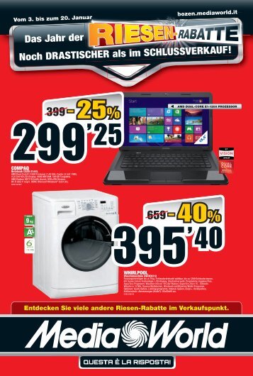 aenergie - Volantino Mediaworld - Media World