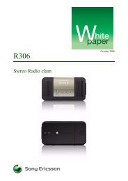 Stereo Radio clam - Sony