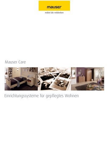 Imagebroschüre - Mauser Einrichtungssysteme GmbH & Co. KG