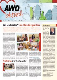 Ein „vlinder“ im Kindergarten - AWO Unterbezirk Münsterland ...