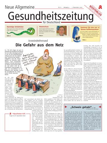 Seite 2 - Neue Allgemeine Gesundheitszeitung für Deutschland
