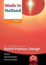 Dutch Product Design - Netherlands Foreign Trade Agency