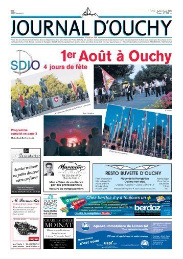 Distribué gratuitement dans les boîtes aux lettres du - Journal d'Ouchy