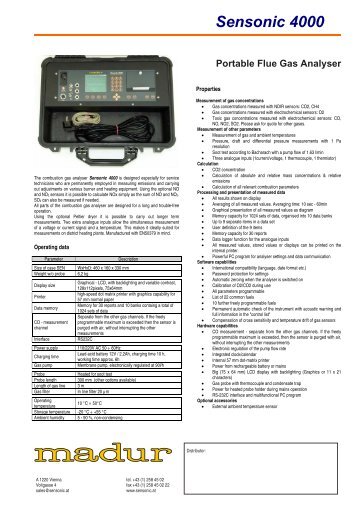 Sensonic-4000-Portable-Flue-Gas-Analyser - Dzc Marketing