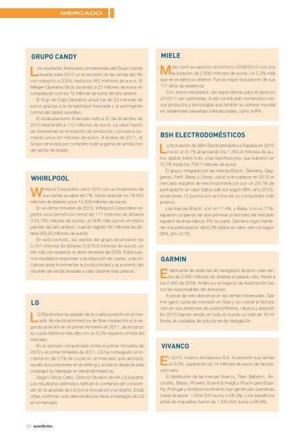 Distribución, el pastel se reduce - Sonitrón