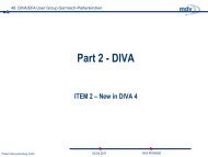 New in DIVA 4 - Mentz Datenverarbeitung GmbH