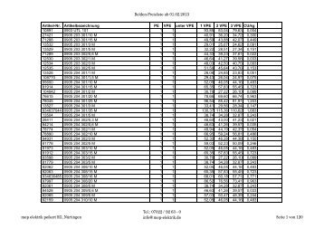 Belden-Preisliste ab 01.02.2013 mep elektrik peikert KG, Nürtingen ...